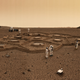 Illustration for article titled Architects envision an underground colony on Mars